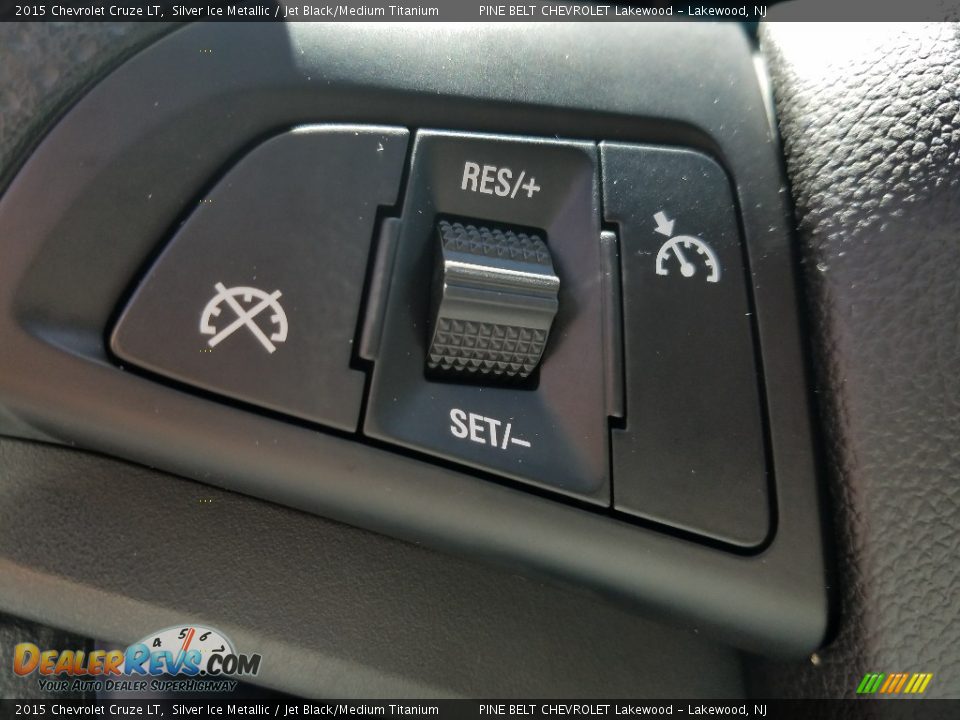 2015 Chevrolet Cruze LT Silver Ice Metallic / Jet Black/Medium Titanium Photo #19