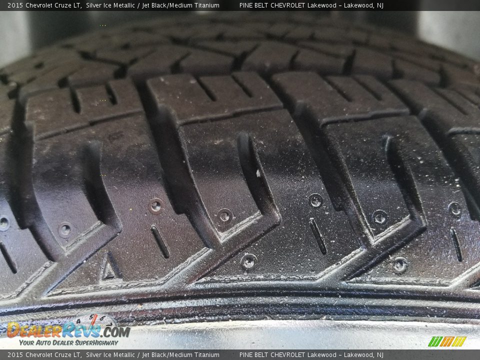 2015 Chevrolet Cruze LT Silver Ice Metallic / Jet Black/Medium Titanium Photo #26