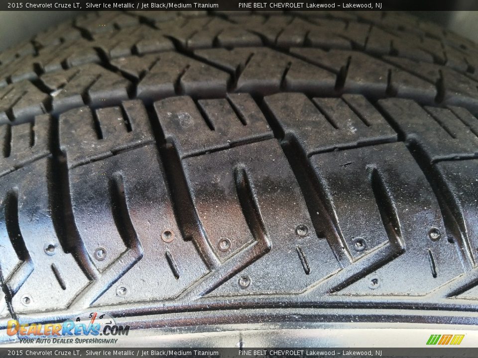 2015 Chevrolet Cruze LT Silver Ice Metallic / Jet Black/Medium Titanium Photo #27