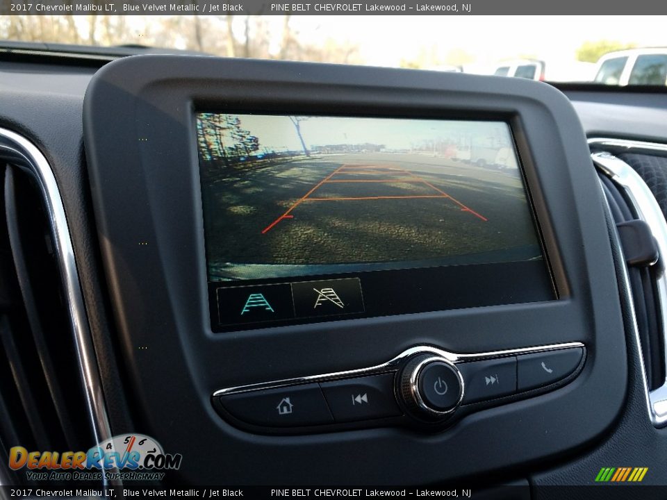 2017 Chevrolet Malibu LT Blue Velvet Metallic / Jet Black Photo #10