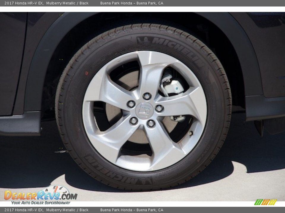 2017 Honda HR-V EX Mulberry Metallic / Black Photo #5