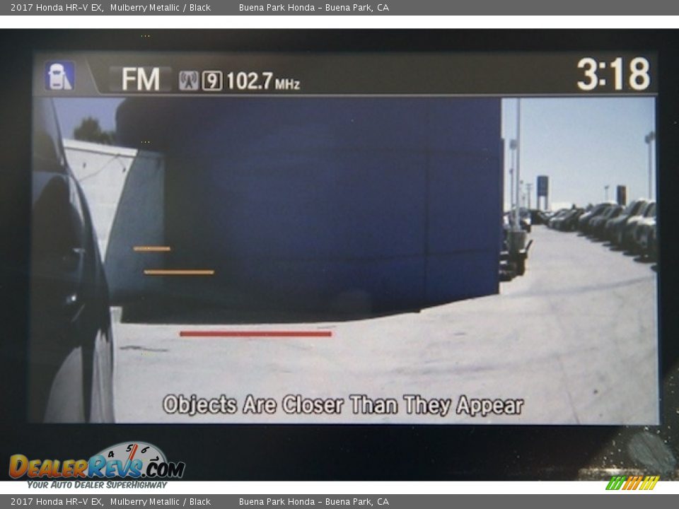2017 Honda HR-V EX Mulberry Metallic / Black Photo #6
