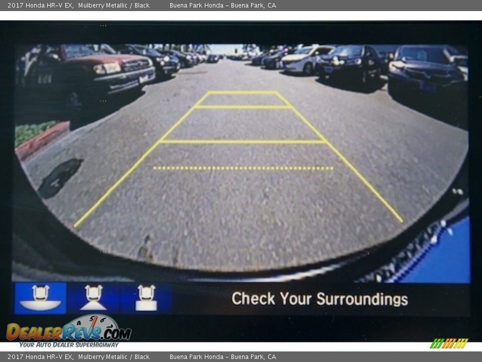 2017 Honda HR-V EX Mulberry Metallic / Black Photo #7