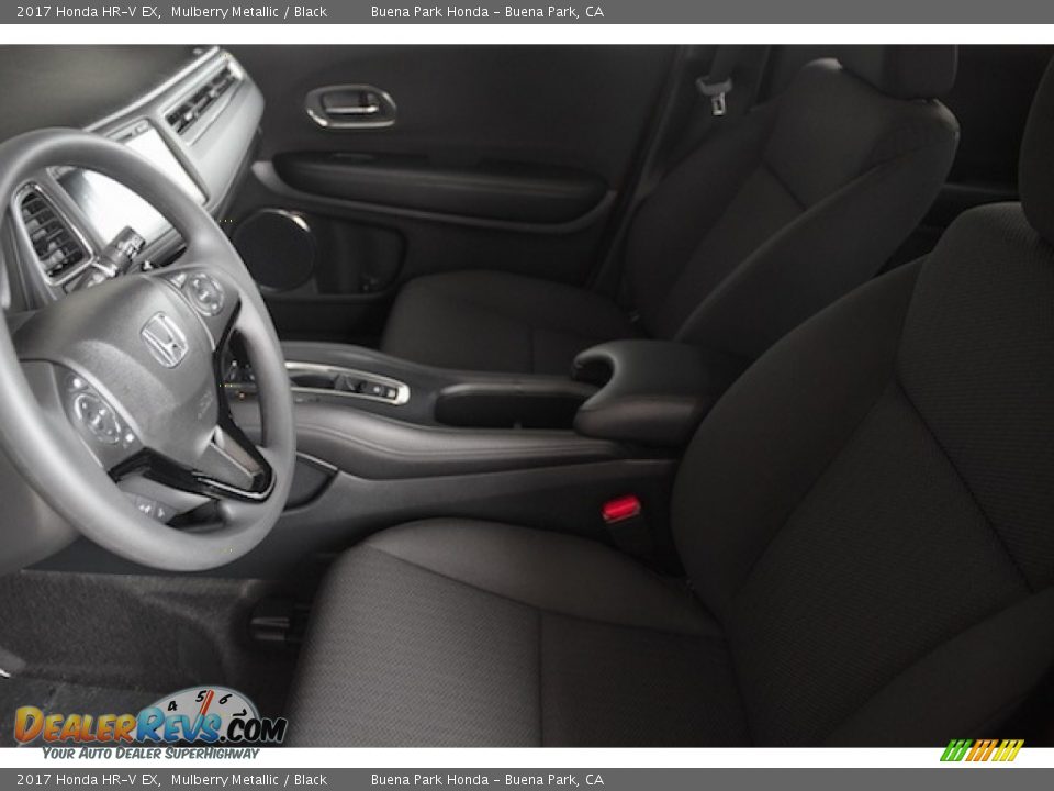 2017 Honda HR-V EX Mulberry Metallic / Black Photo #9