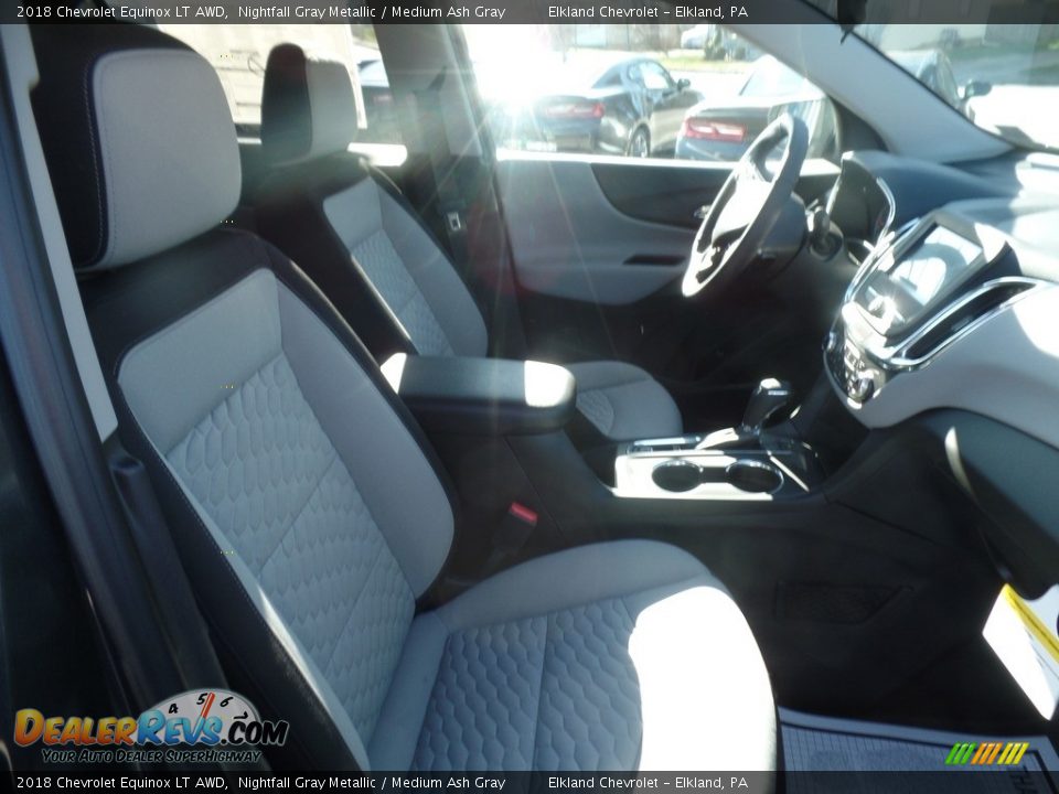 Front Seat of 2018 Chevrolet Equinox LT AWD Photo #12