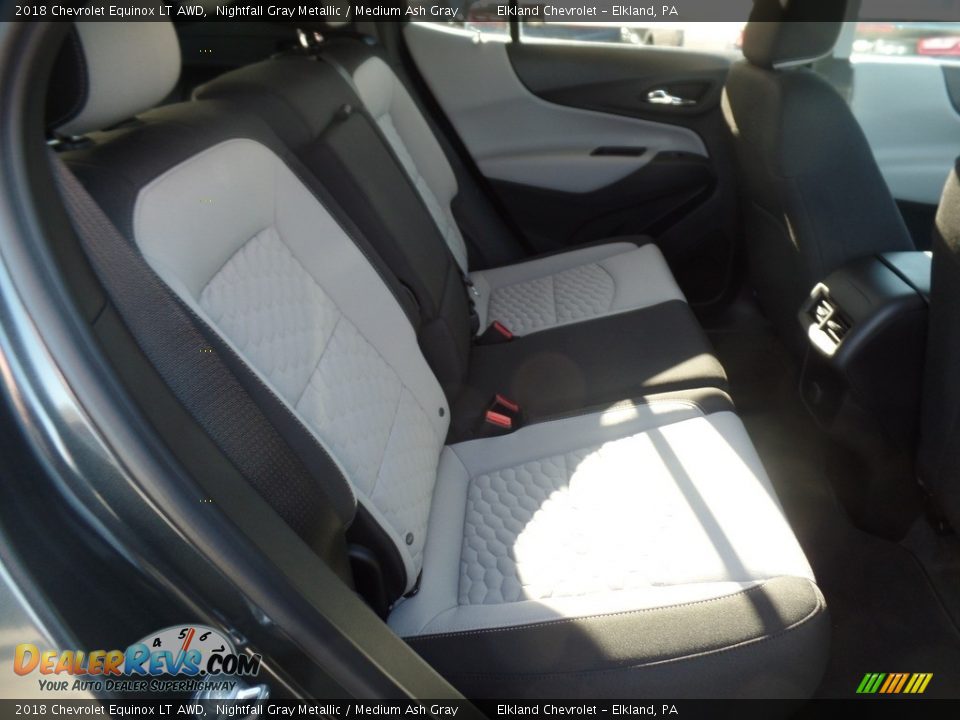 Rear Seat of 2018 Chevrolet Equinox LT AWD Photo #15