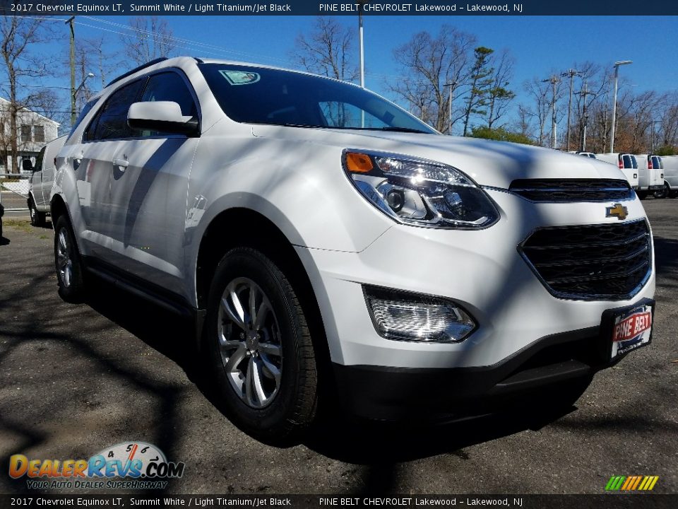 2017 Chevrolet Equinox LT Summit White / Light Titanium/Jet Black Photo #1