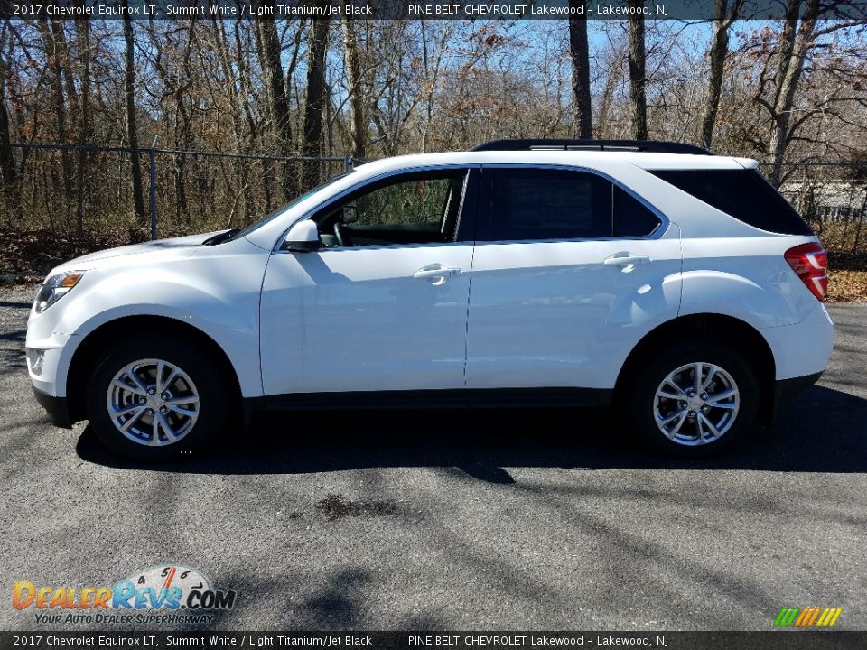 2017 Chevrolet Equinox LT Summit White / Light Titanium/Jet Black Photo #3
