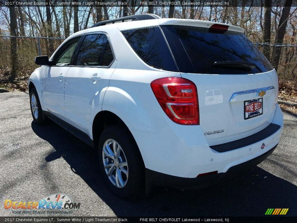 2017 Chevrolet Equinox LT Summit White / Light Titanium/Jet Black Photo #4