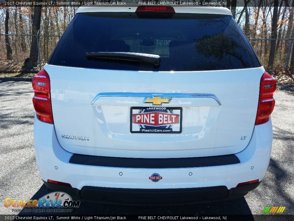 2017 Chevrolet Equinox LT Summit White / Light Titanium/Jet Black Photo #5
