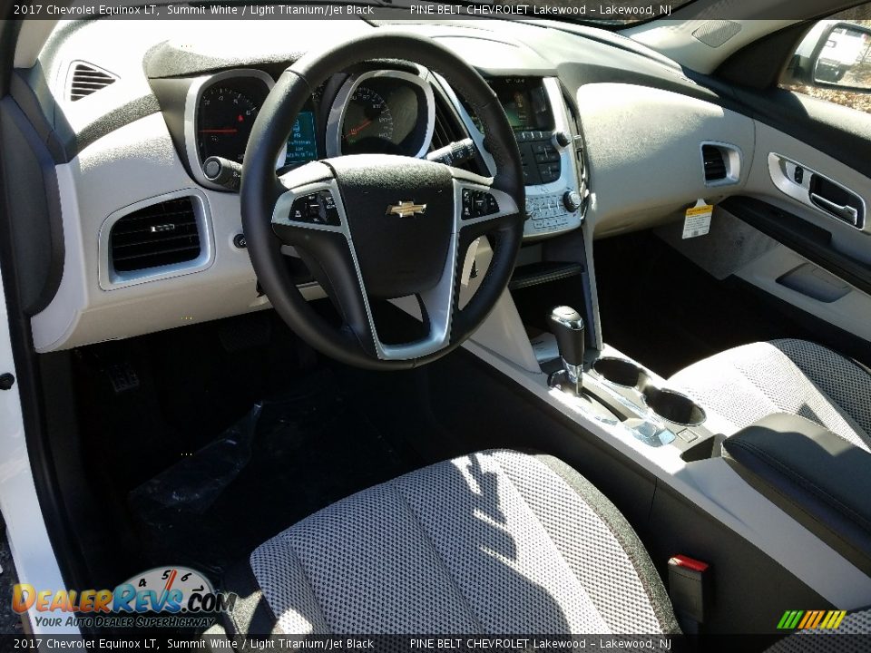 2017 Chevrolet Equinox LT Summit White / Light Titanium/Jet Black Photo #9