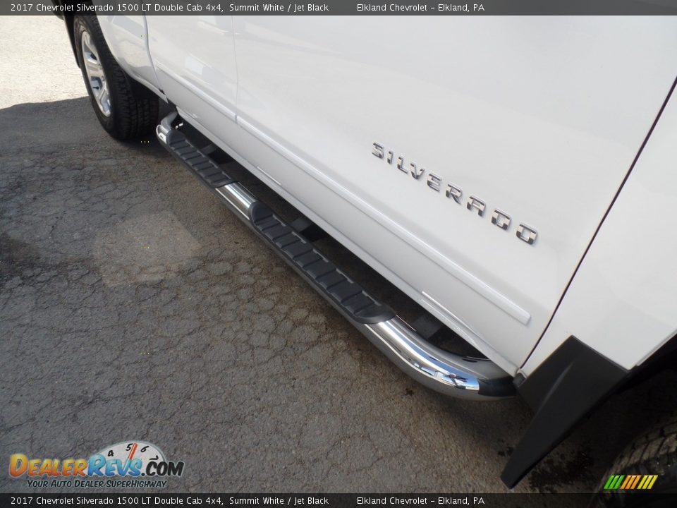 2017 Chevrolet Silverado 1500 LT Double Cab 4x4 Summit White / Jet Black Photo #14