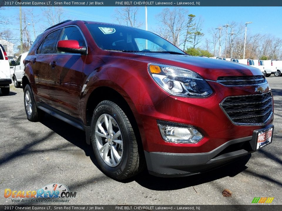 2017 Chevrolet Equinox LT Siren Red Tintcoat / Jet Black Photo #1