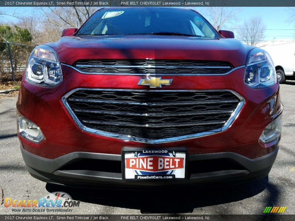 2017 Chevrolet Equinox LT Siren Red Tintcoat / Jet Black Photo #2
