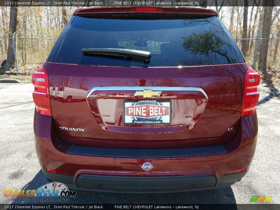 2017 Chevrolet Equinox LT Siren Red Tintcoat / Jet Black Photo #5