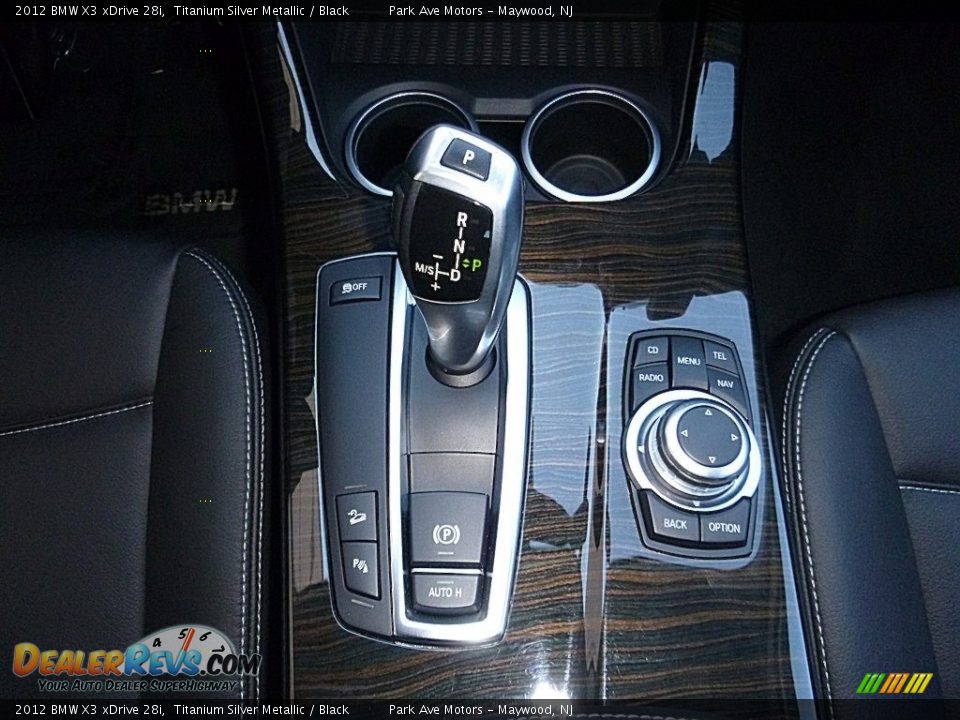 2012 BMW X3 xDrive 28i Titanium Silver Metallic / Black Photo #33