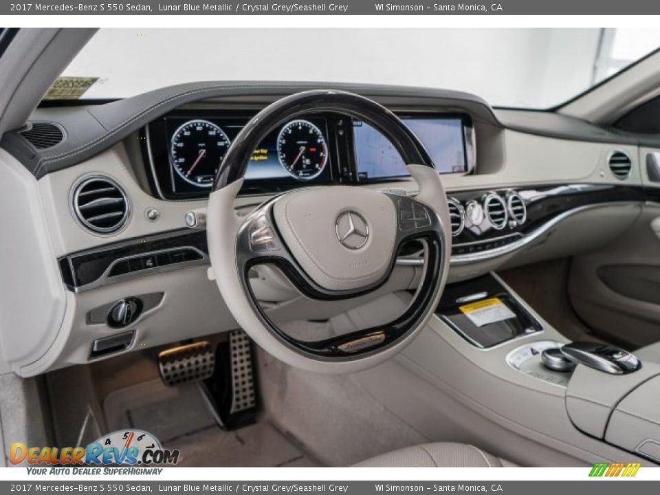Dashboard of 2017 Mercedes-Benz S 550 Sedan Photo #5