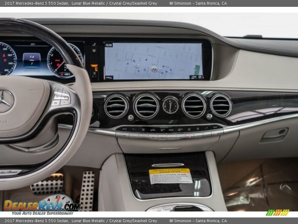 Controls of 2017 Mercedes-Benz S 550 Sedan Photo #8