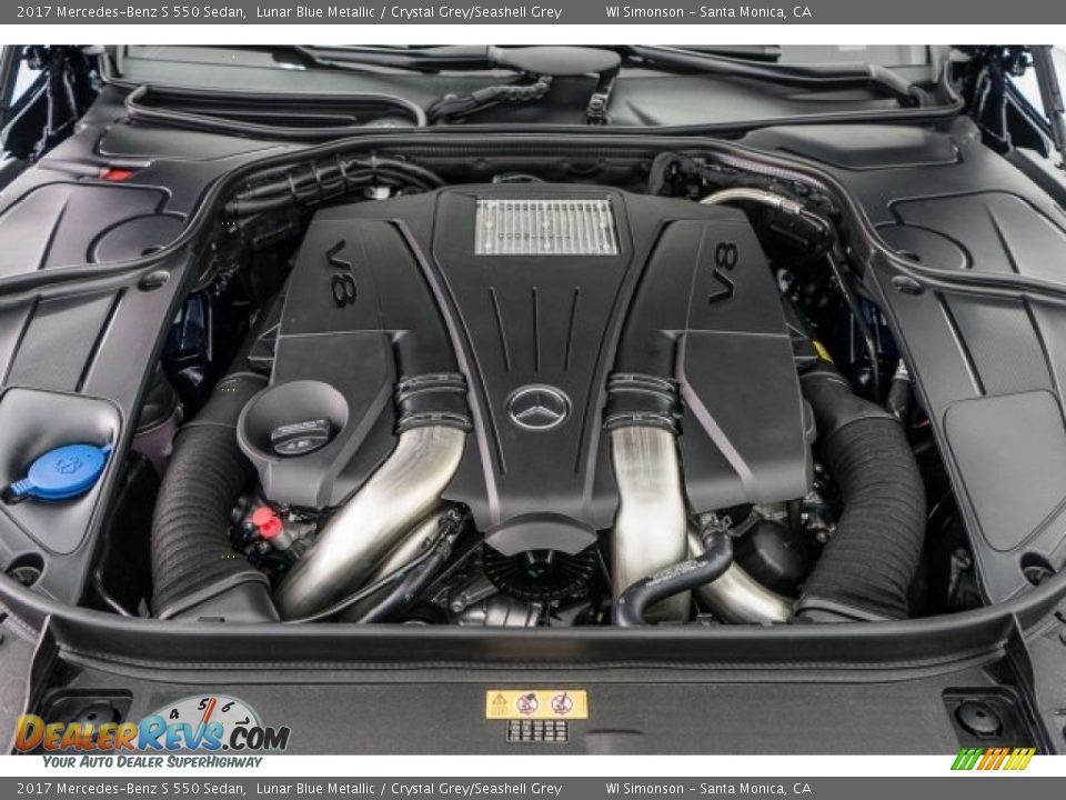 2017 Mercedes-Benz S 550 Sedan 4.7 Liter DI biturbo DOHC 32-Valve VVT V8 Engine Photo #9