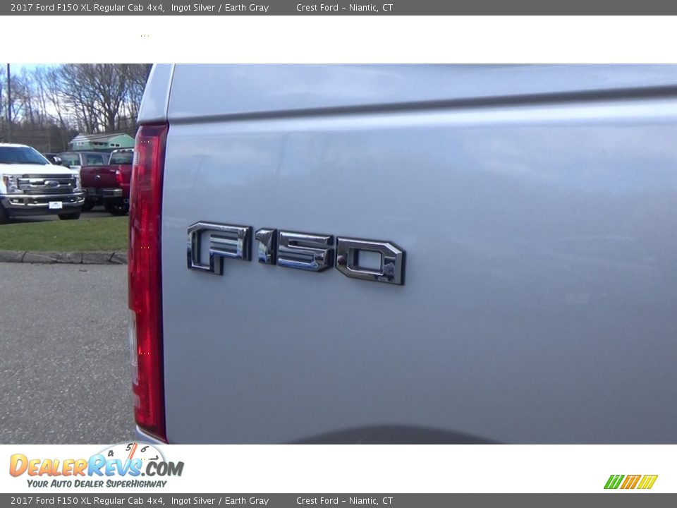 2017 Ford F150 XL Regular Cab 4x4 Ingot Silver / Earth Gray Photo #10