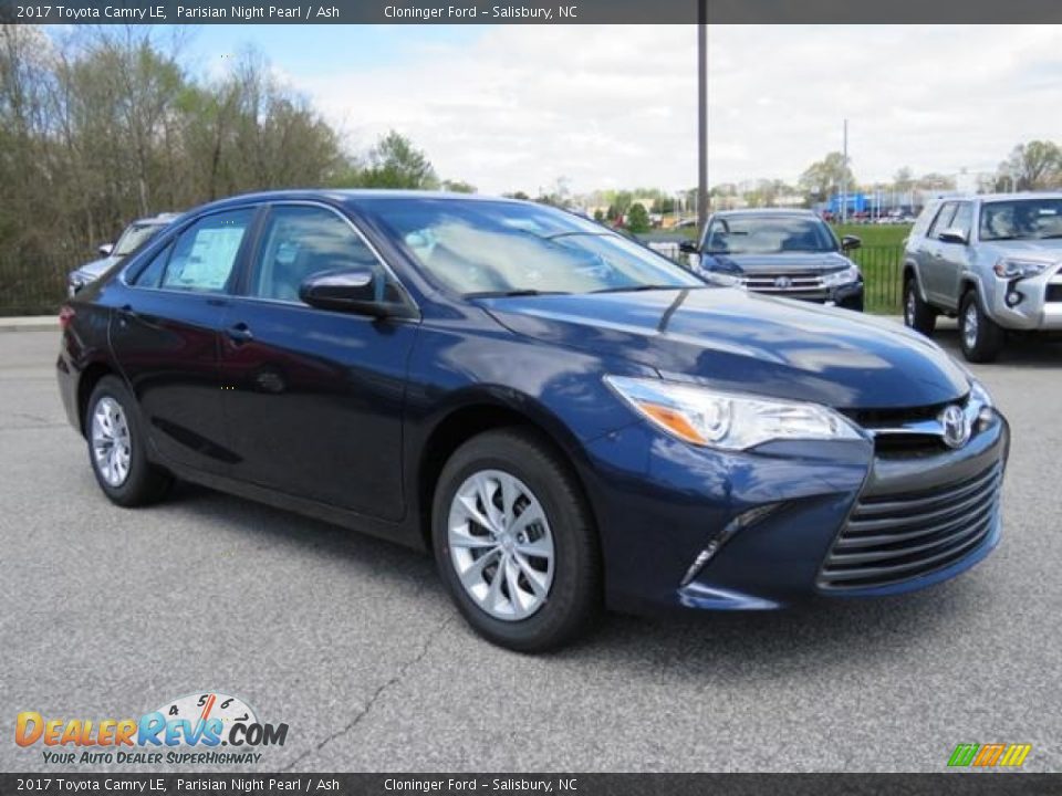 2017 Toyota Camry LE Parisian Night Pearl / Ash Photo #1