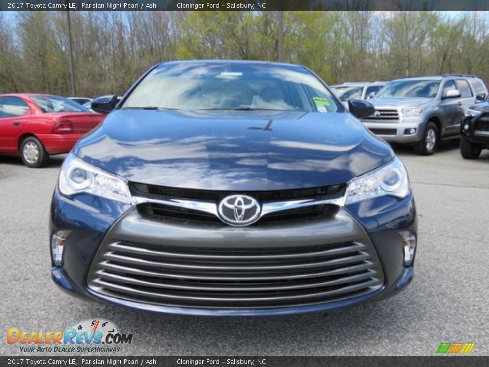 2017 Toyota Camry LE Parisian Night Pearl / Ash Photo #2