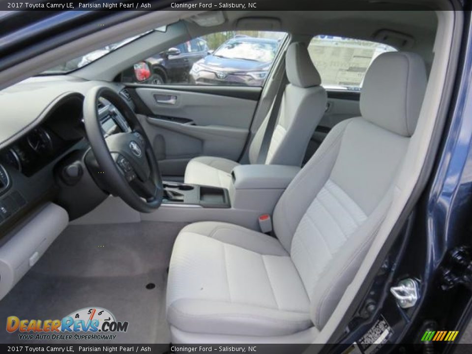 2017 Toyota Camry LE Parisian Night Pearl / Ash Photo #8