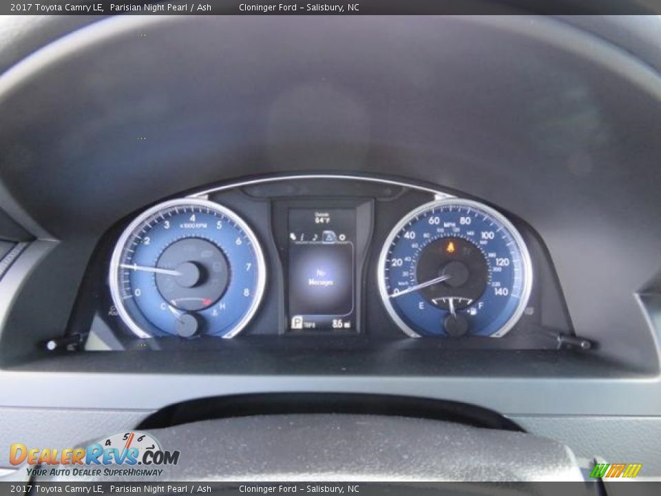 2017 Toyota Camry LE Parisian Night Pearl / Ash Photo #11