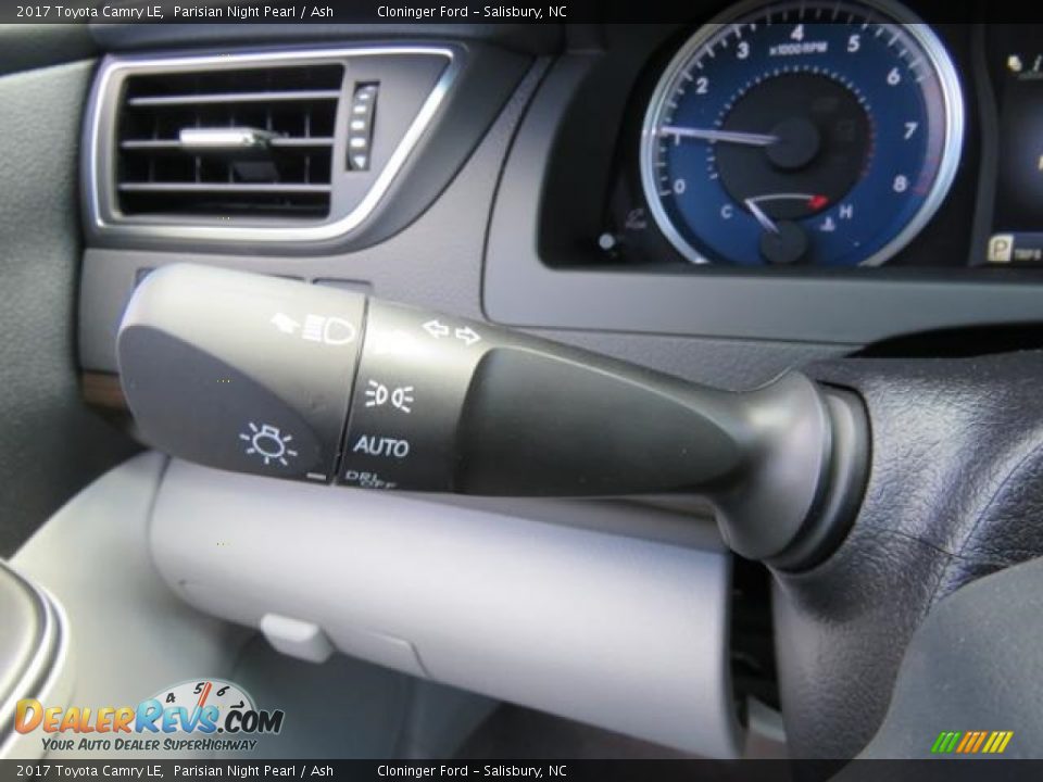 2017 Toyota Camry LE Parisian Night Pearl / Ash Photo #15