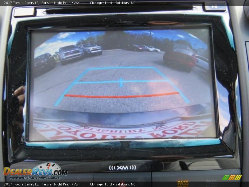 2017 Toyota Camry LE Parisian Night Pearl / Ash Photo #18