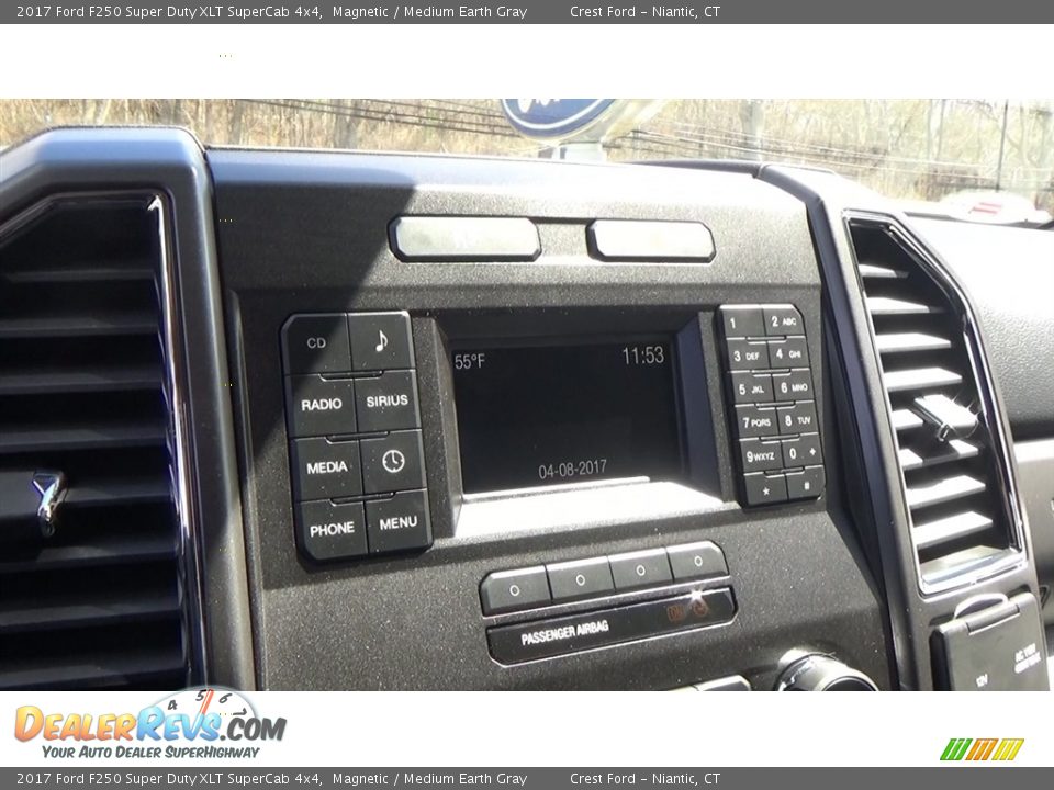 2017 Ford F250 Super Duty XLT SuperCab 4x4 Magnetic / Medium Earth Gray Photo #14