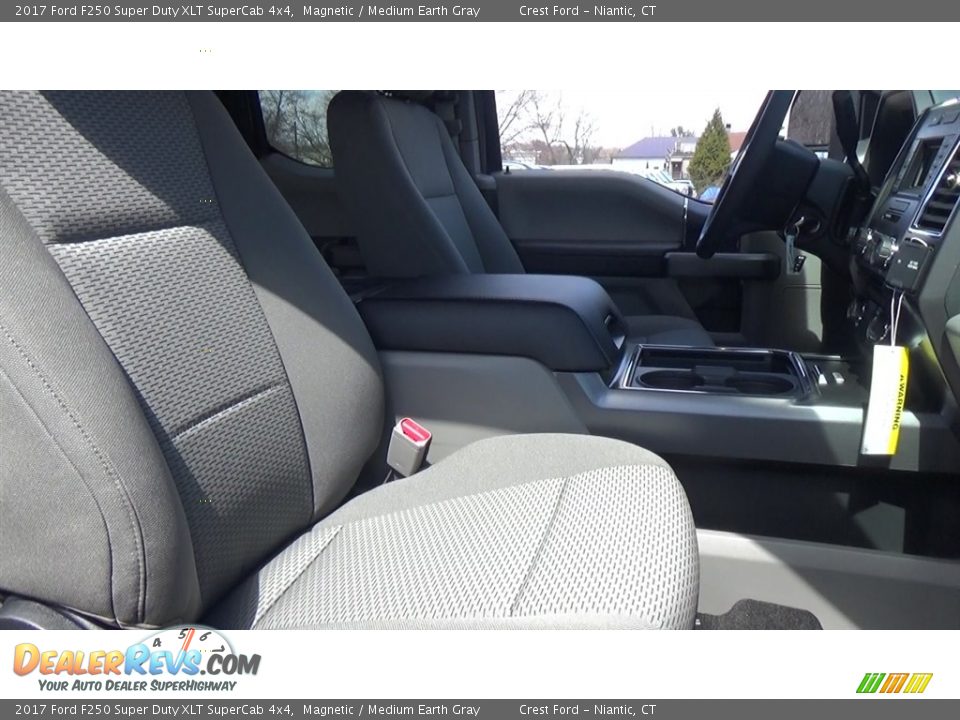 2017 Ford F250 Super Duty XLT SuperCab 4x4 Magnetic / Medium Earth Gray Photo #23