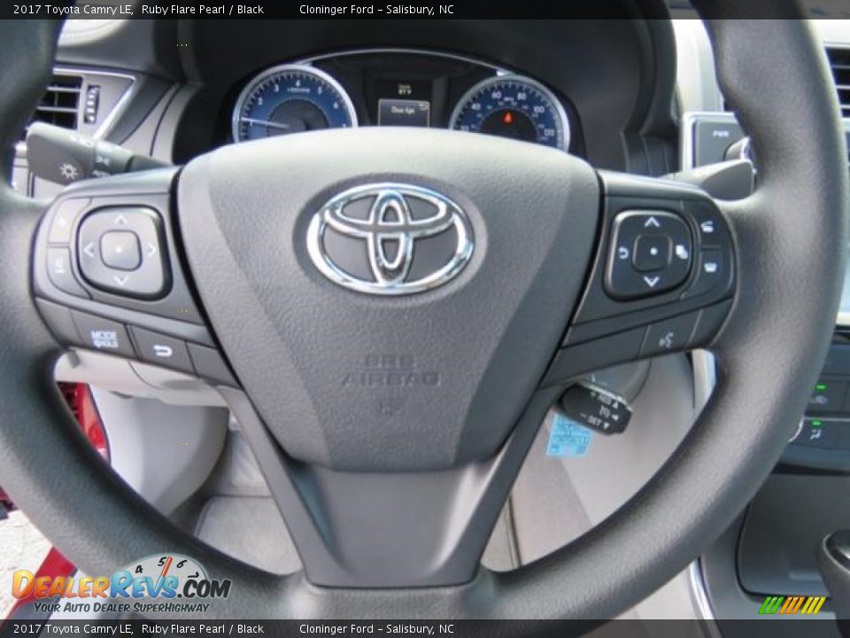 2017 Toyota Camry LE Ruby Flare Pearl / Black Photo #13