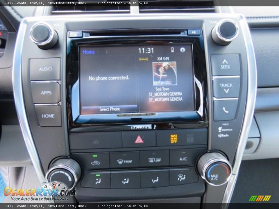 Controls of 2017 Toyota Camry LE Photo #17