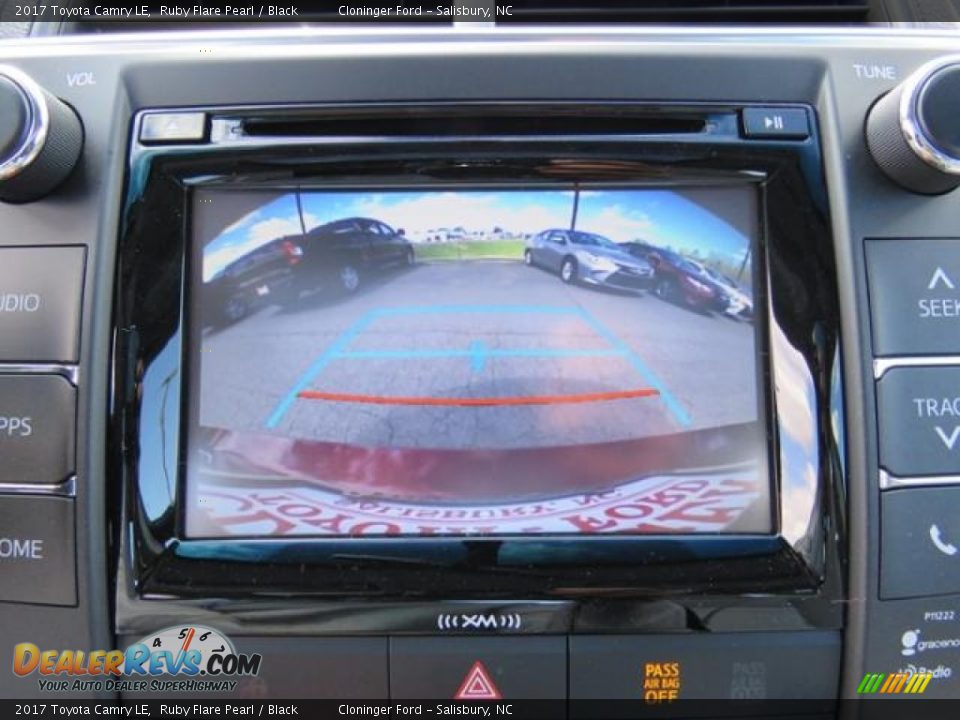 2017 Toyota Camry LE Ruby Flare Pearl / Black Photo #18