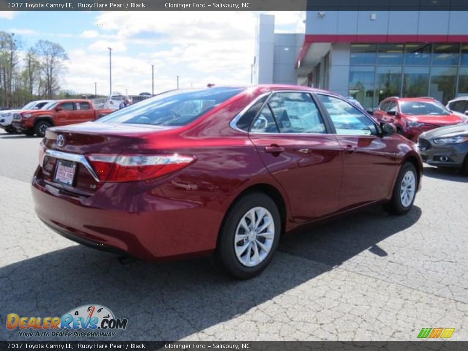 2017 Toyota Camry LE Ruby Flare Pearl / Black Photo #22