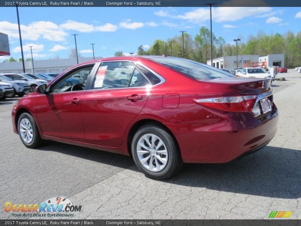 2017 Toyota Camry LE Ruby Flare Pearl / Black Photo #24