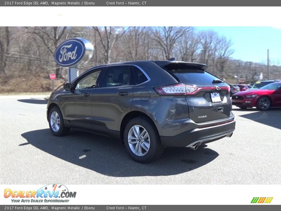 2017 Ford Edge SEL AWD Magnetic Metallic / Ebony Photo #5