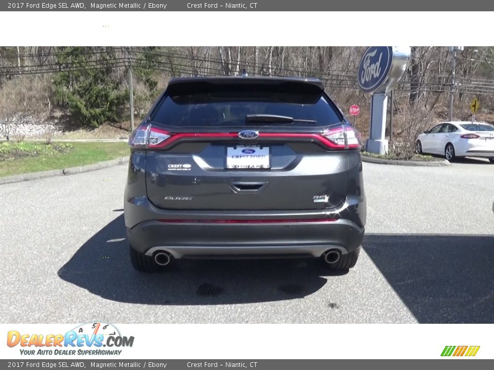2017 Ford Edge SEL AWD Magnetic Metallic / Ebony Photo #6
