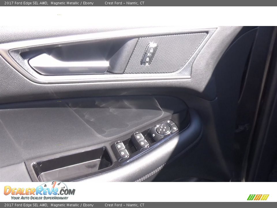 2017 Ford Edge SEL AWD Magnetic Metallic / Ebony Photo #13