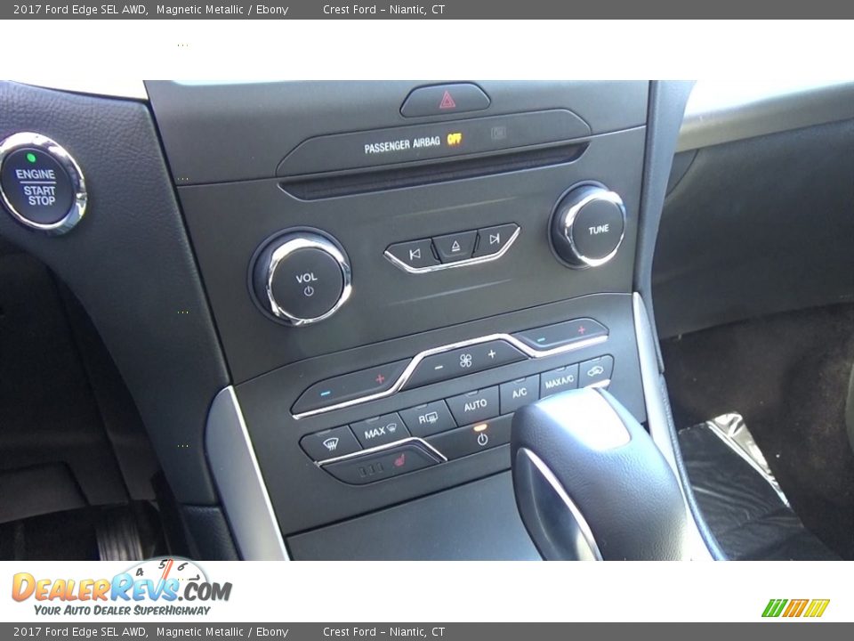2017 Ford Edge SEL AWD Magnetic Metallic / Ebony Photo #16
