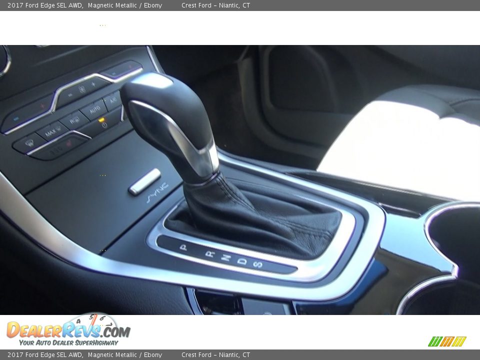 2017 Ford Edge SEL AWD Magnetic Metallic / Ebony Photo #17