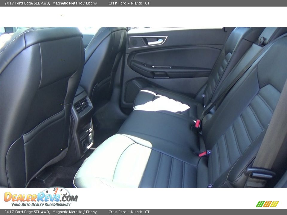 2017 Ford Edge SEL AWD Magnetic Metallic / Ebony Photo #18