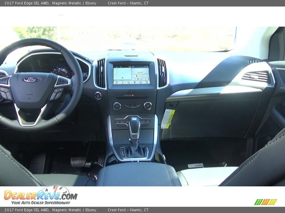 2017 Ford Edge SEL AWD Magnetic Metallic / Ebony Photo #19
