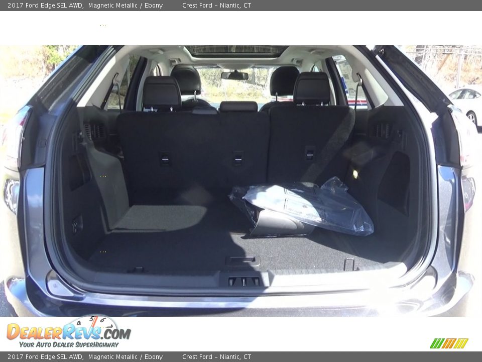 2017 Ford Edge SEL AWD Magnetic Metallic / Ebony Photo #22
