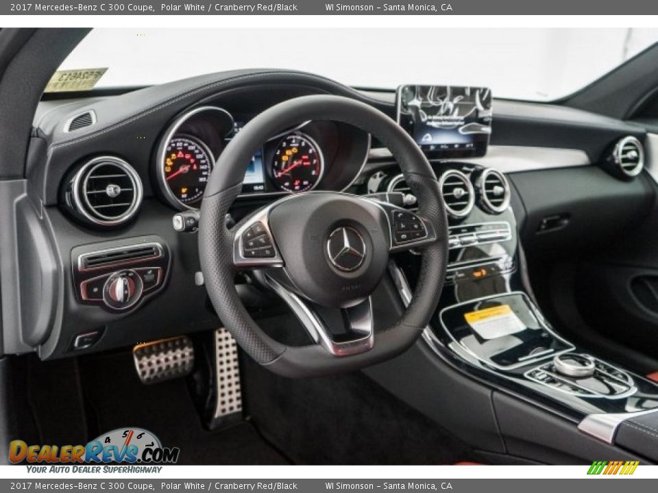 Dashboard of 2017 Mercedes-Benz C 300 Coupe Photo #5