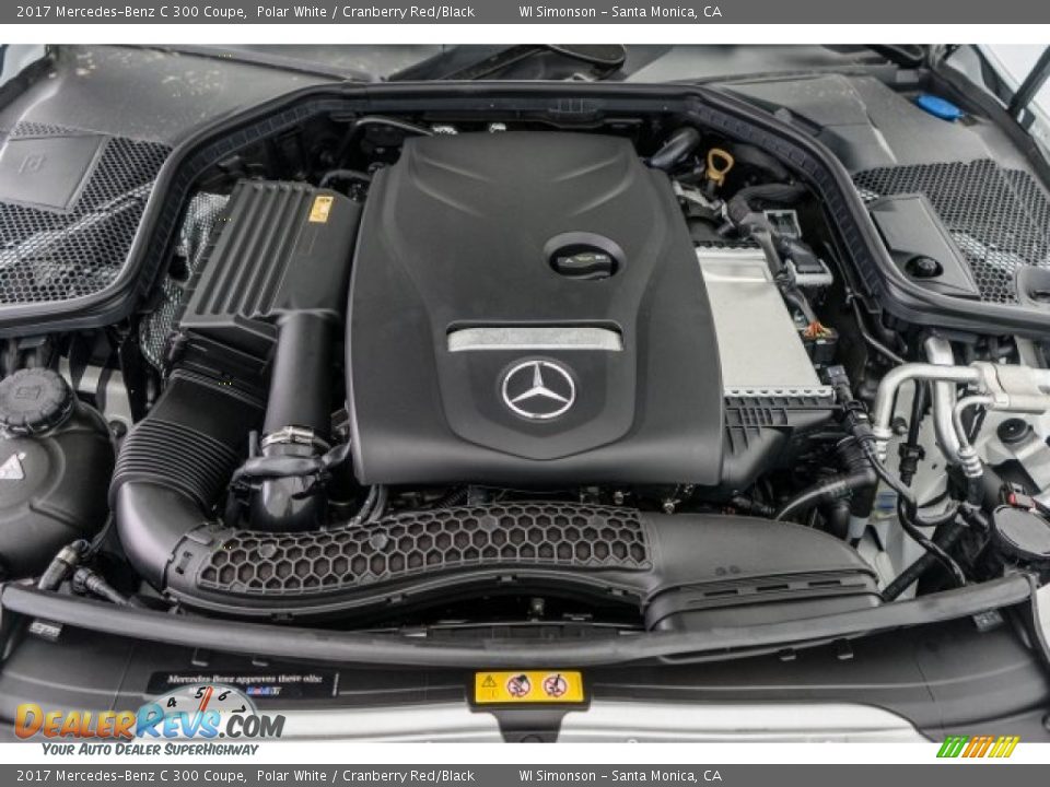 2017 Mercedes-Benz C 300 Coupe 2.0 Liter DI Turbocharged DOHC 16-Valve VVT 4 Cylinder Engine Photo #9