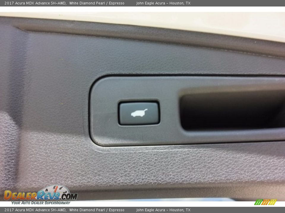2017 Acura MDX Advance SH-AWD White Diamond Pearl / Espresso Photo #23