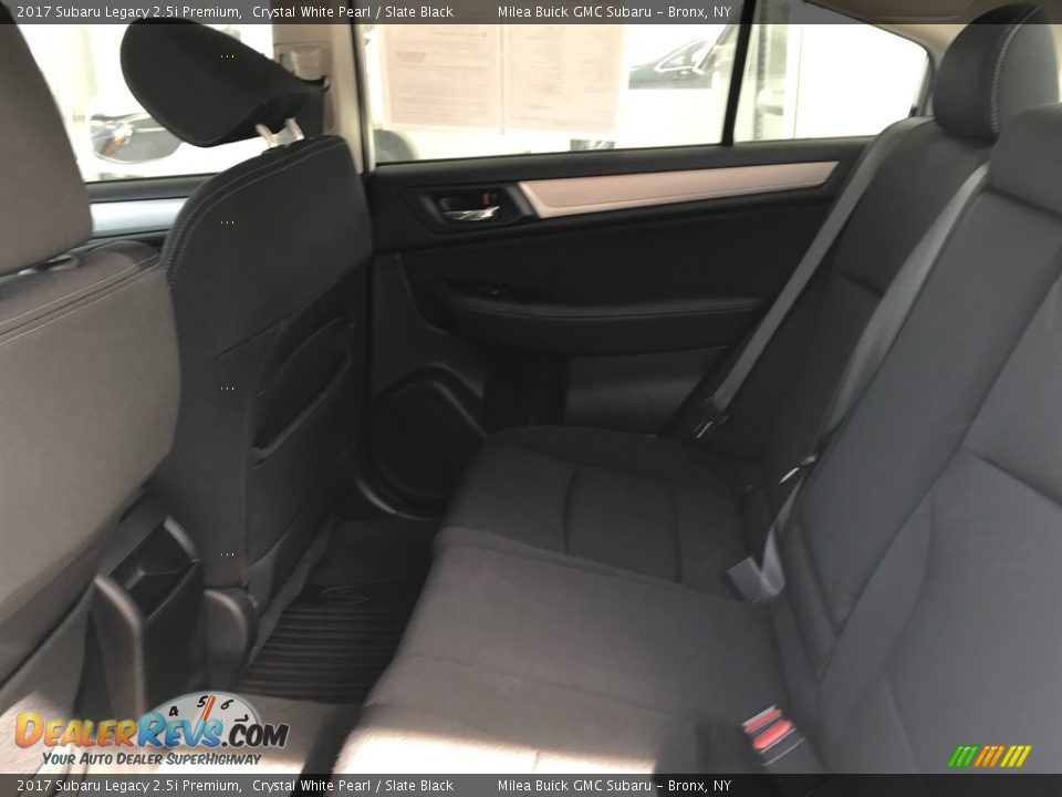 2017 Subaru Legacy 2.5i Premium Crystal White Pearl / Slate Black Photo #11