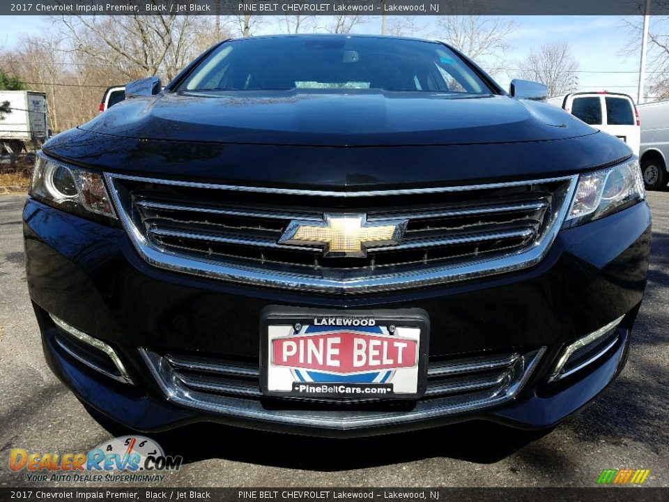 2017 Chevrolet Impala Premier Black / Jet Black Photo #2